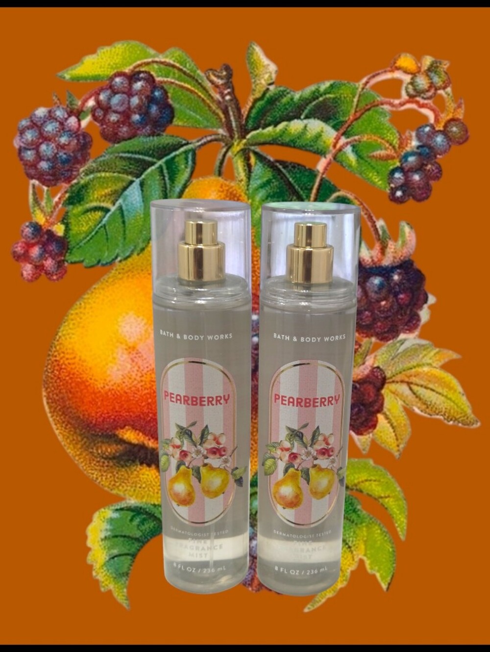 Bath & Body Works Pearberry Fragrance Mist Set